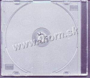 Obal na 1xCD Slim priehľadný
