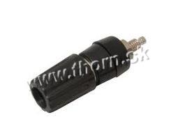 Zdierka 4mm čierna panelová