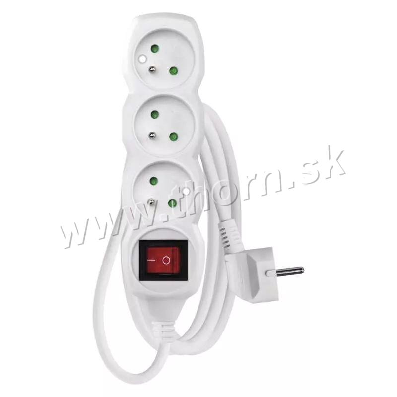 3-zásuvka/1,2m