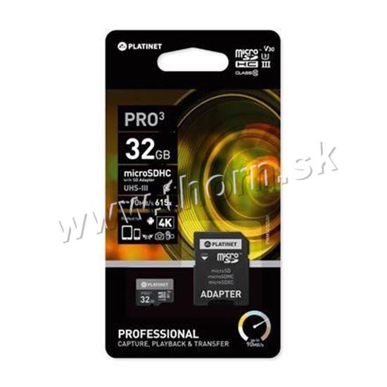 SD karta Platinet 32GB secure digital class 10