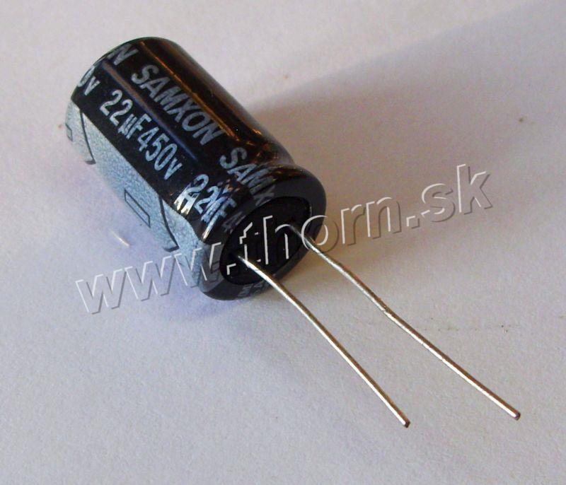 22uF/450V