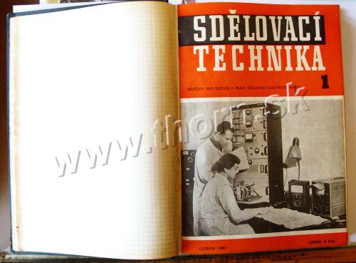Sdělovací technika 1957 zväzok