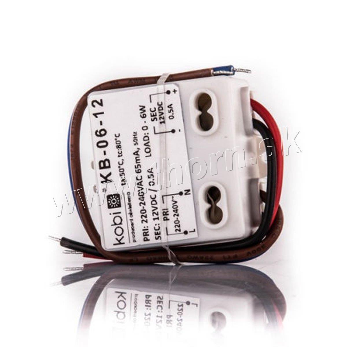 Napájací zdroj 12V/500mA mini