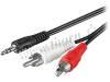 Jack 3,5/2xRCA 3m