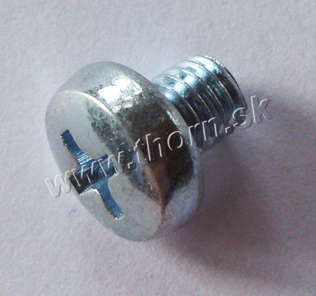 Skrutka M 5x6mm krížová