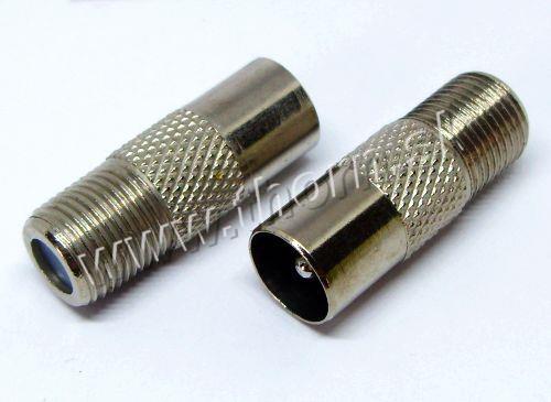 Redukcia TV kolík/F-zdierka