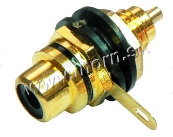 Cinch zdierka čierna panelová