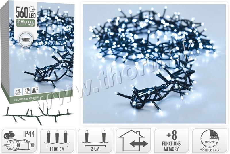 560 LED studená biela