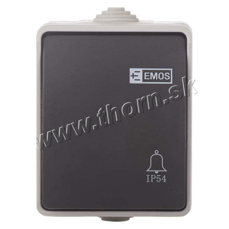 Ovládač tlačidlový 1/0, IP54