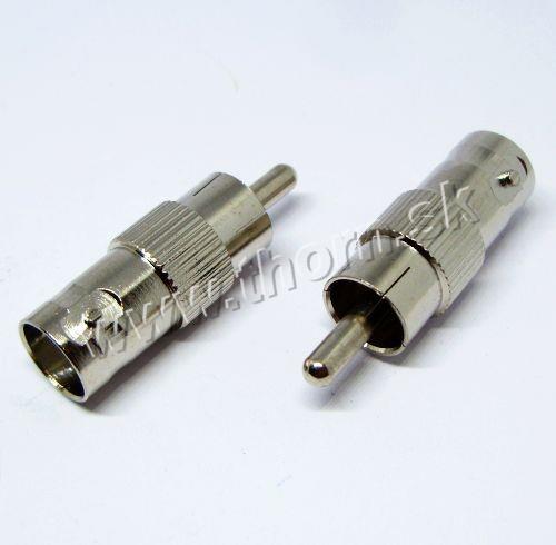 Redukcia BNC zdierka/RCA kolík