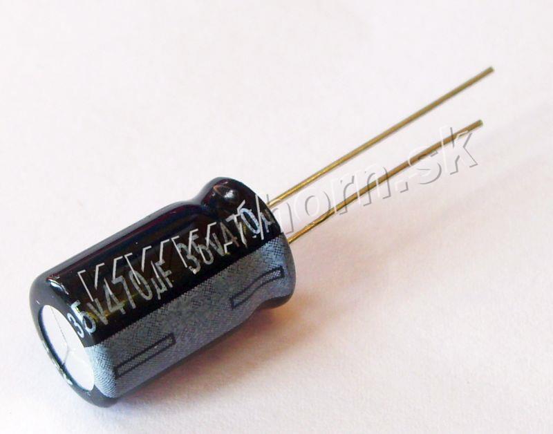 470uF/35V