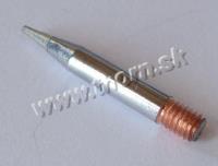 Hrot so závitom do pájky