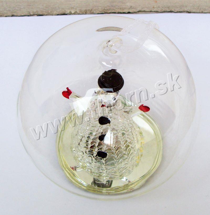 Vianočná sklenená guľa