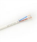 Kábel 2x0,50mm oválny biely