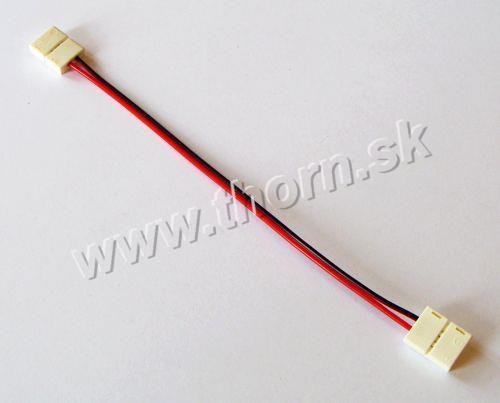Spojka na LED pás 10mm nepájkovacia