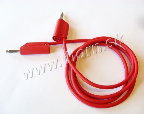 Testovací kábel červený PP 101-R