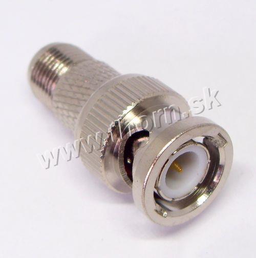 Redukcia BNC kolík/F zdierka