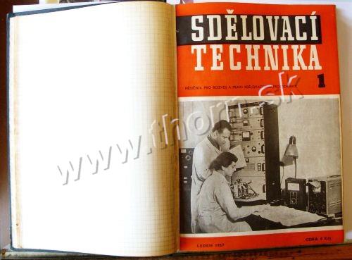 Sdělovací technika 1957 zväzok
