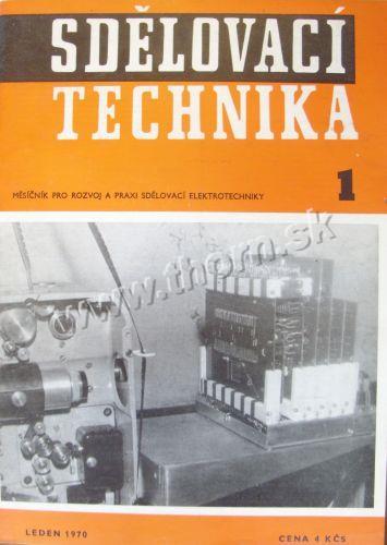 Sdělovaci technika 1970 LEDEN