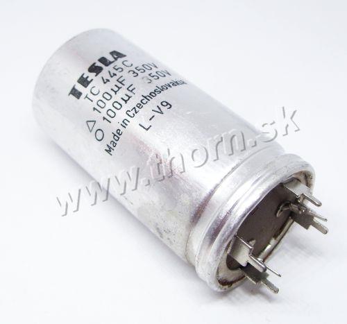 TC 445 C 100uF+100uF/350V