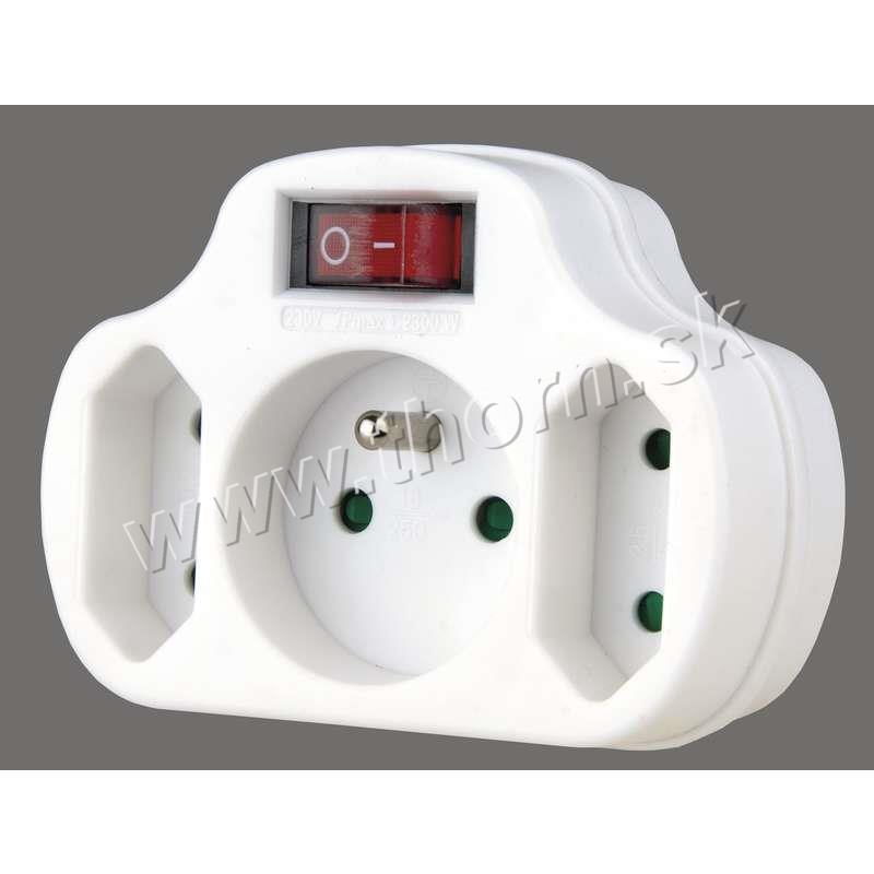 Zásuvka s vypínačom