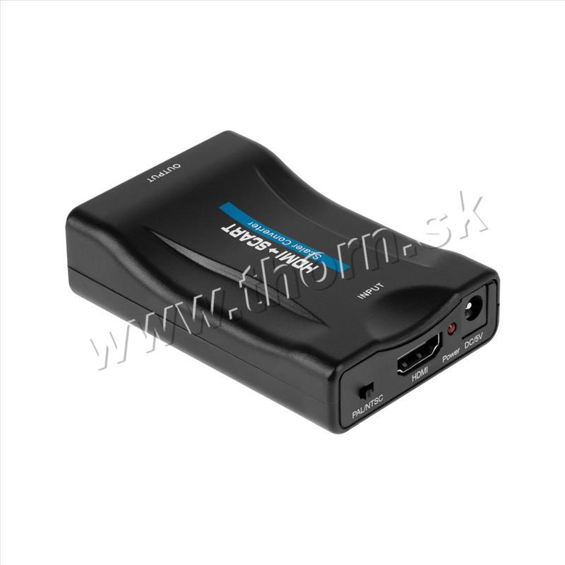Redukcia z HDMI na SCART