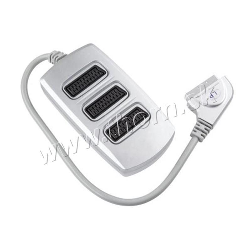Redukcia SCART-3x SCART zásuv. HQ