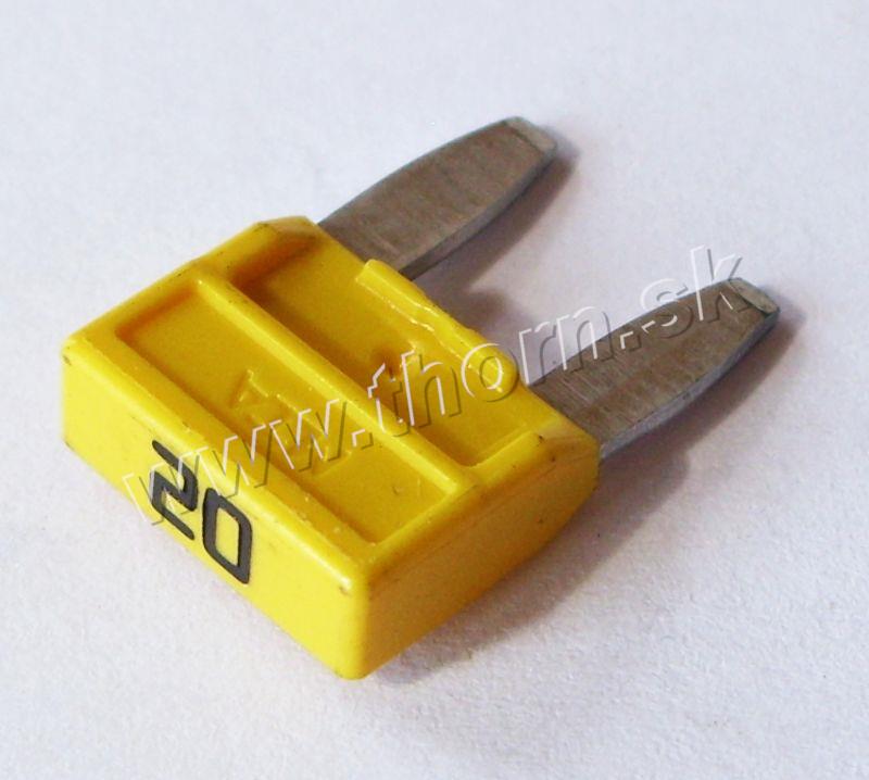 Mikronožová poistka 20A