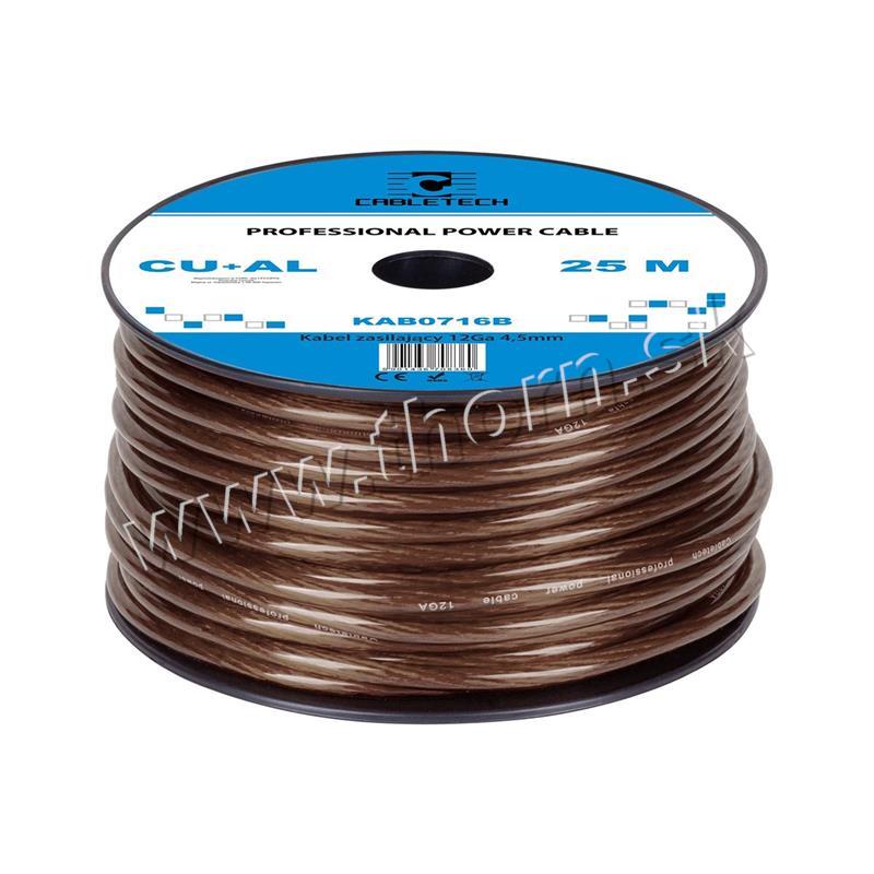 Autokábel 4,5mm hnedý