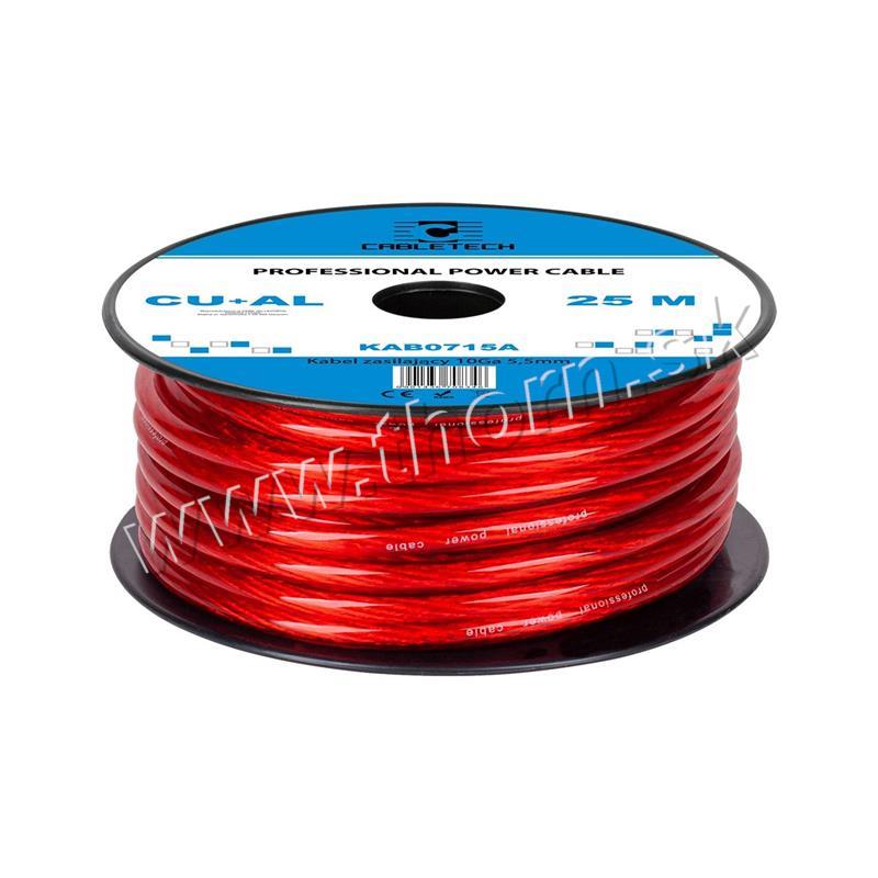 Autokábel 5,5mm červený