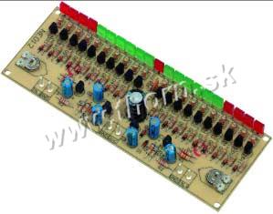 NE 012 Stavebnica indikátor úrovne stereo signálu