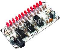 NE 031 Stavebnica teplomer 12 LED