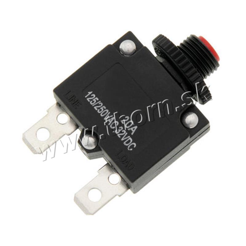 Spínač termobimetalický s funkciou RESET MR1 20Ampér