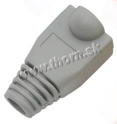 Kryt na konektor 8P8C šedý