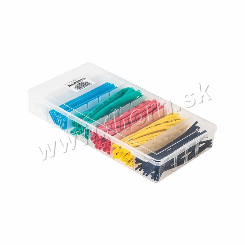 Zmršťovacie bužírky sada farebné 100ks/10cm