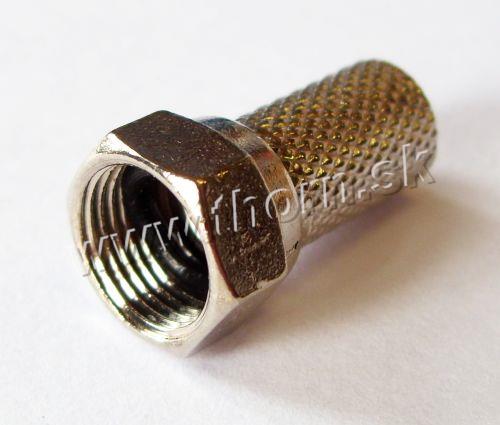 F-konektor 5,8mm s gumičkou