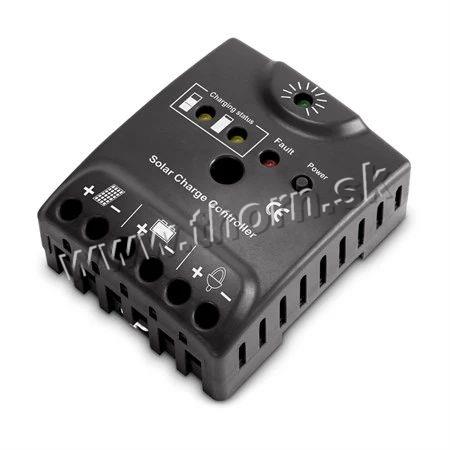 Solárny regulátor PWM GETI GSR010 12-24V/10A