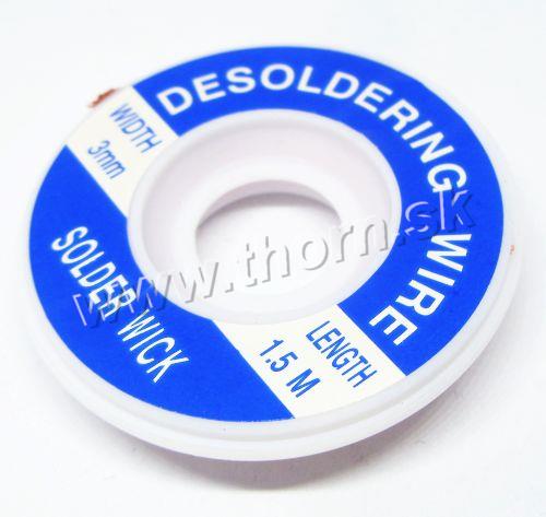 Odsávací medený pásik 3,0mm 1,5m