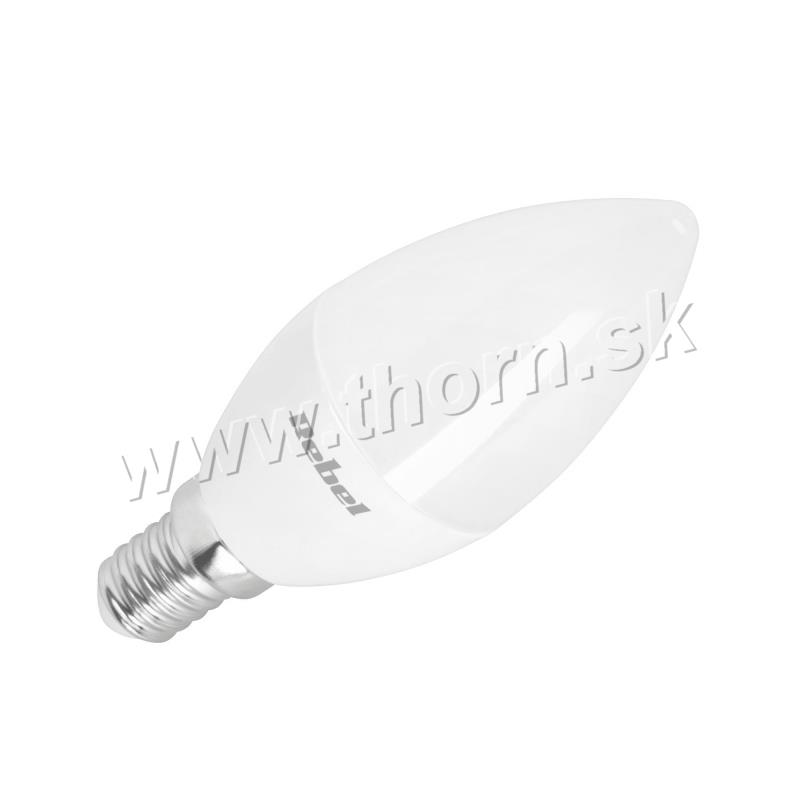 Žiarovka LED 5W E14 3000K 230V svieca