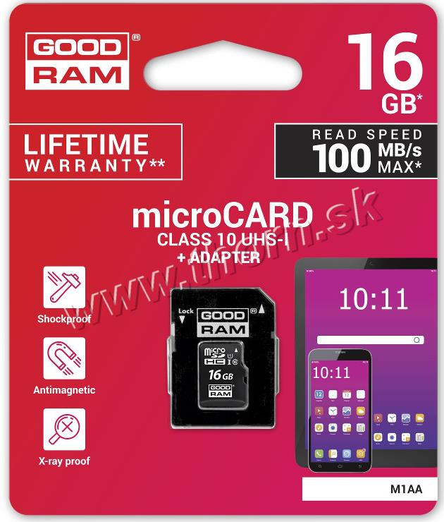 SD karta SDHC 16GB class10