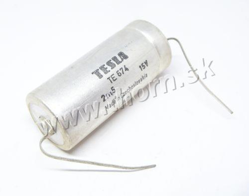 2500uF/15V TE 674